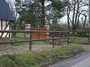 Clôtures bois sur mesure Lisieux