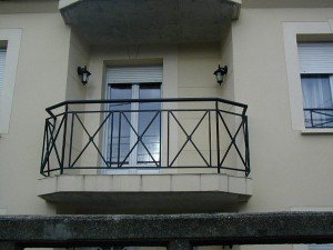 Garde corps pour balcon