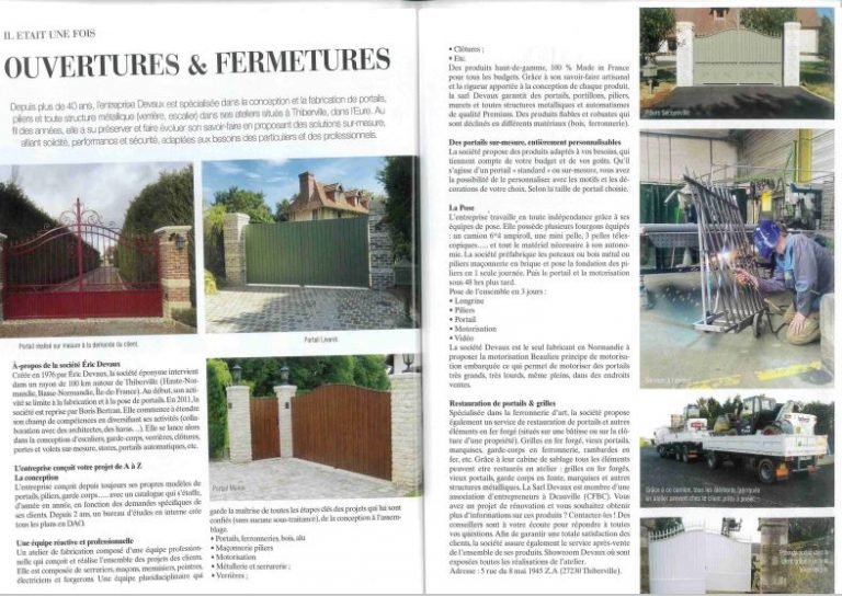 eric devaux dans Maisons Normandie magazine